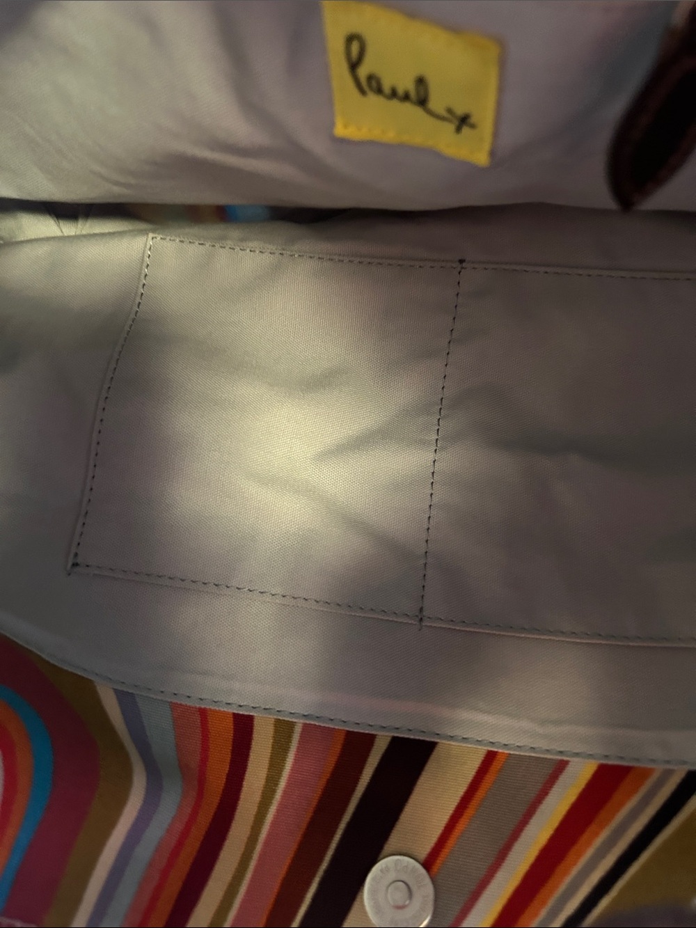 Paul Smith Multicolor Striped Shoulder Bag - Vintage - Picture 6 of 8